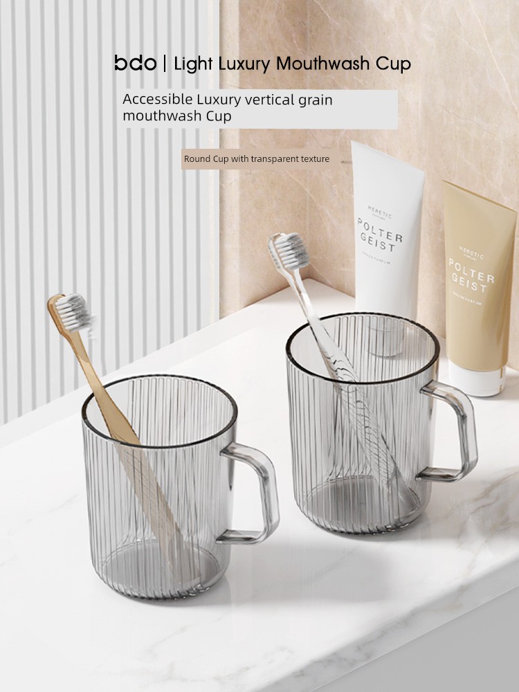 BDO Kids Couple Good-looking Transparent Gargle Cup