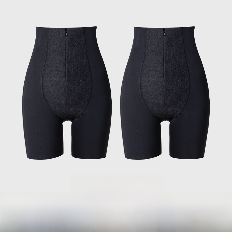 بنطلون تشكيل الجسم عالي الوسط مع انقباض قوي لجزء ا...