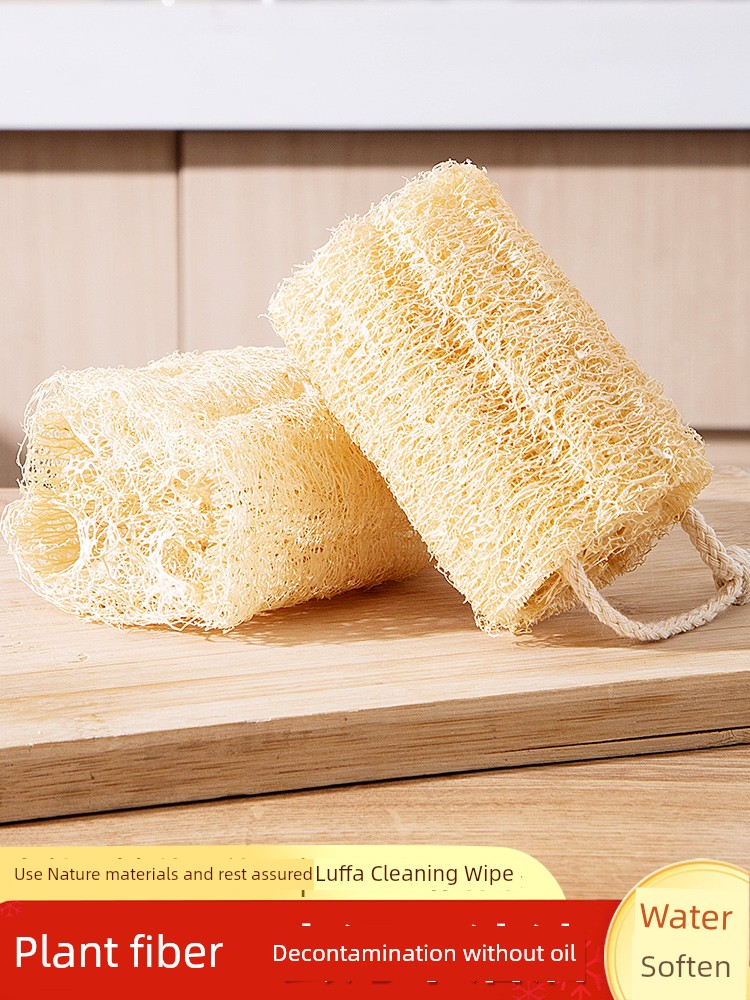 Loofah Sponge Fabulous Dish Washing Product Natural Loofah Dishcloth Cleaning Brush Kitchen Special Dish Brush Scouring Pad Wok Brush