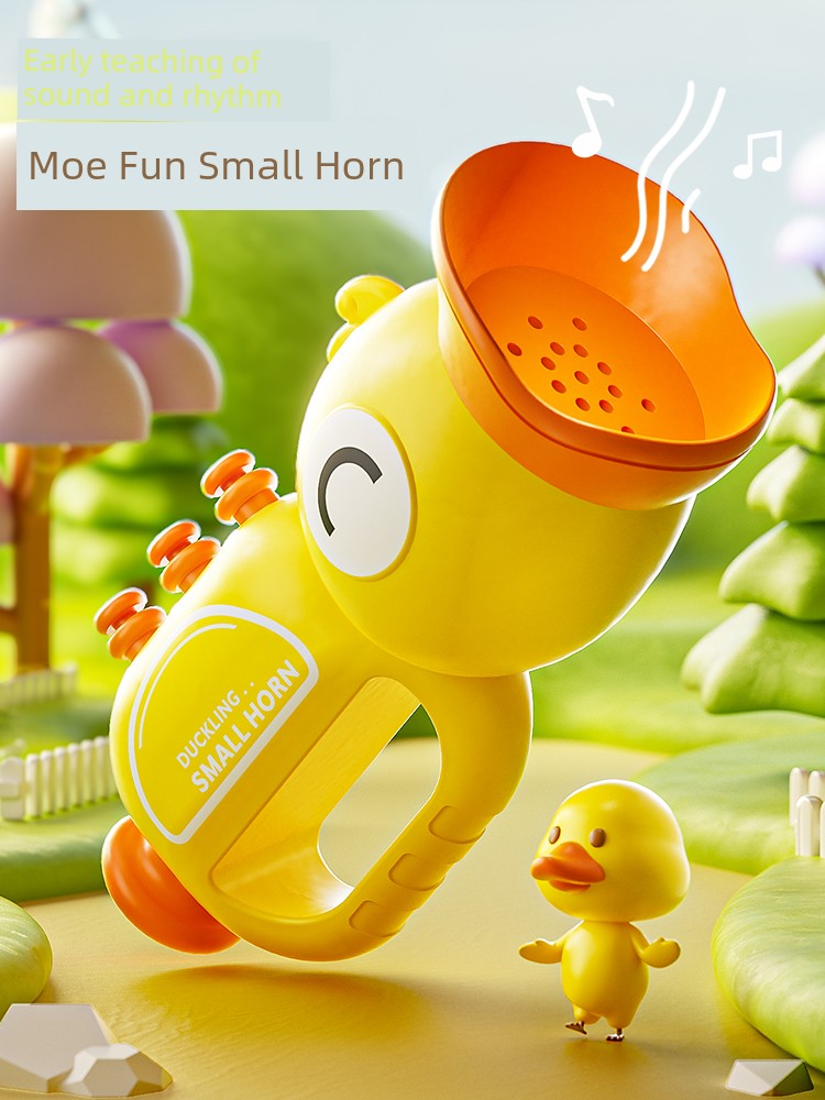 Small Horn Kids Toy Baby Baby Blowing Music Blowing Musical Instrument Harmonica Blowing Can Blow Whistle Whistle