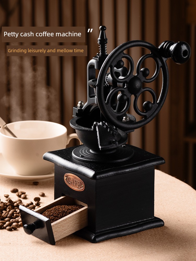 Retro Hand Coffee Grinder - ماكينة قهوة ريترو يدوي...