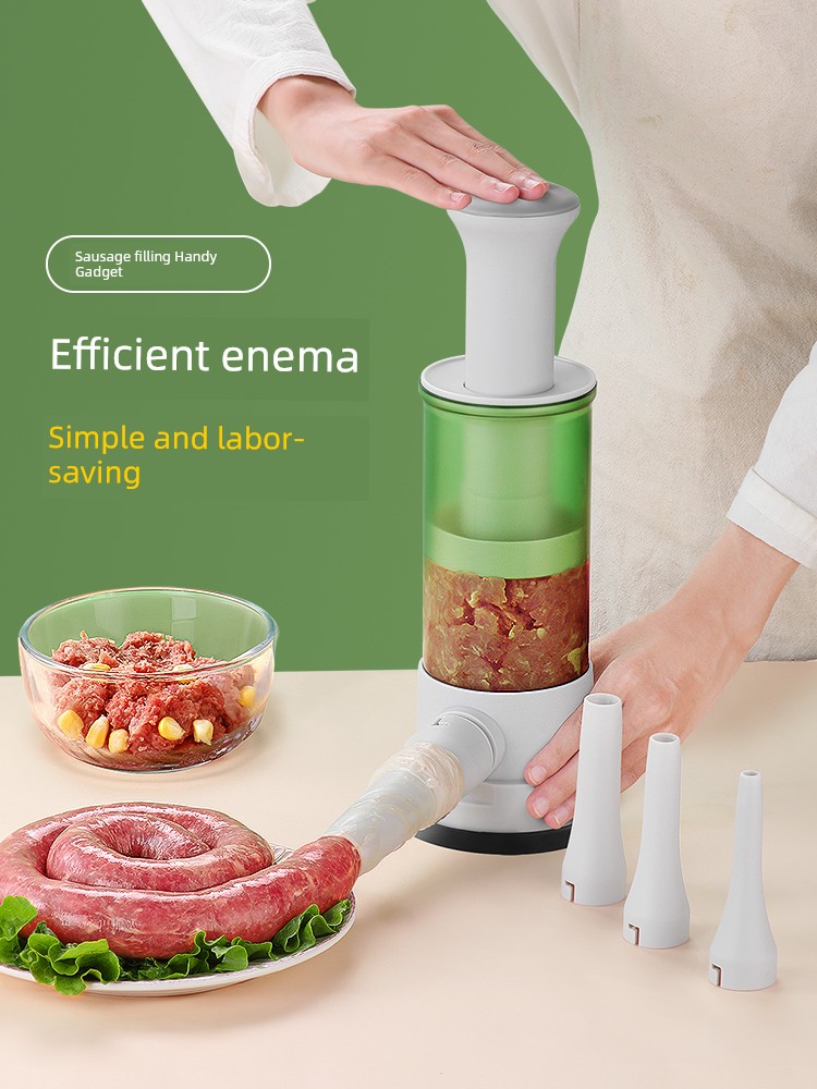 Sausage Handy Gadget For Home Manual Sausage Machine Sausage Filler Sausage Filler Cans Meat Sausage Sausage Filling Tool Machine