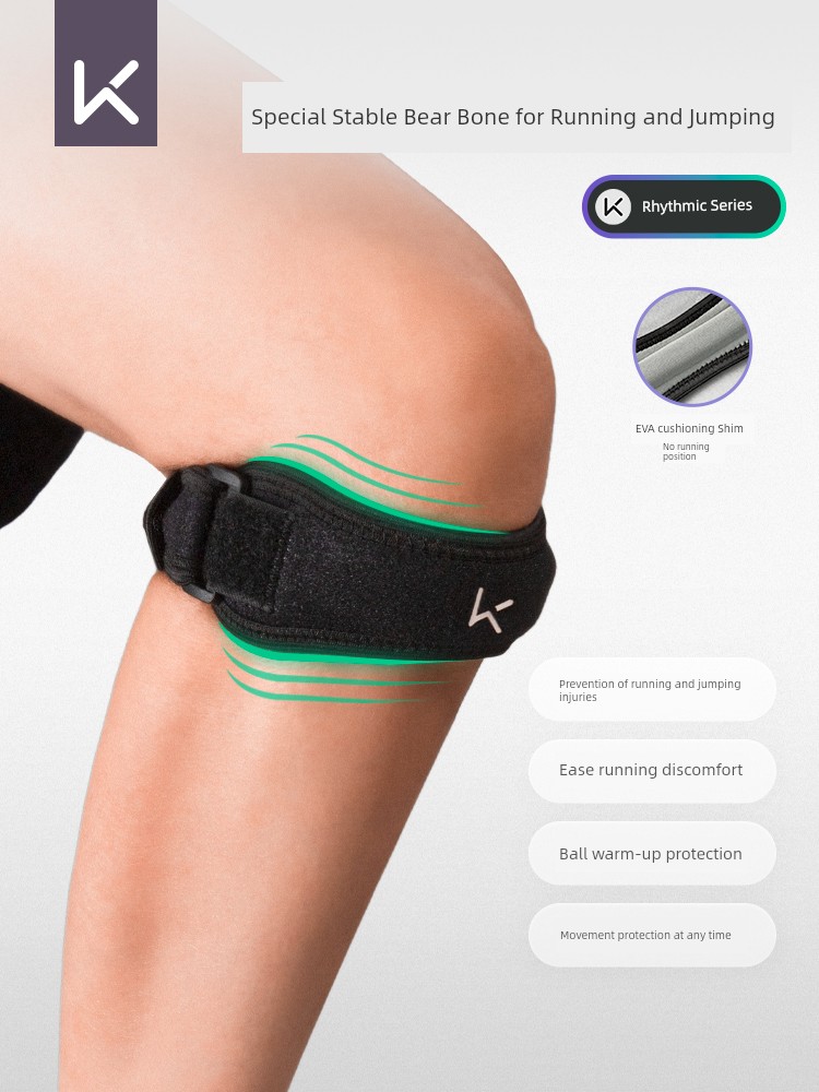 Keep Skipping Rope Badminton Protective Cover Breathable Patella Retinaculum