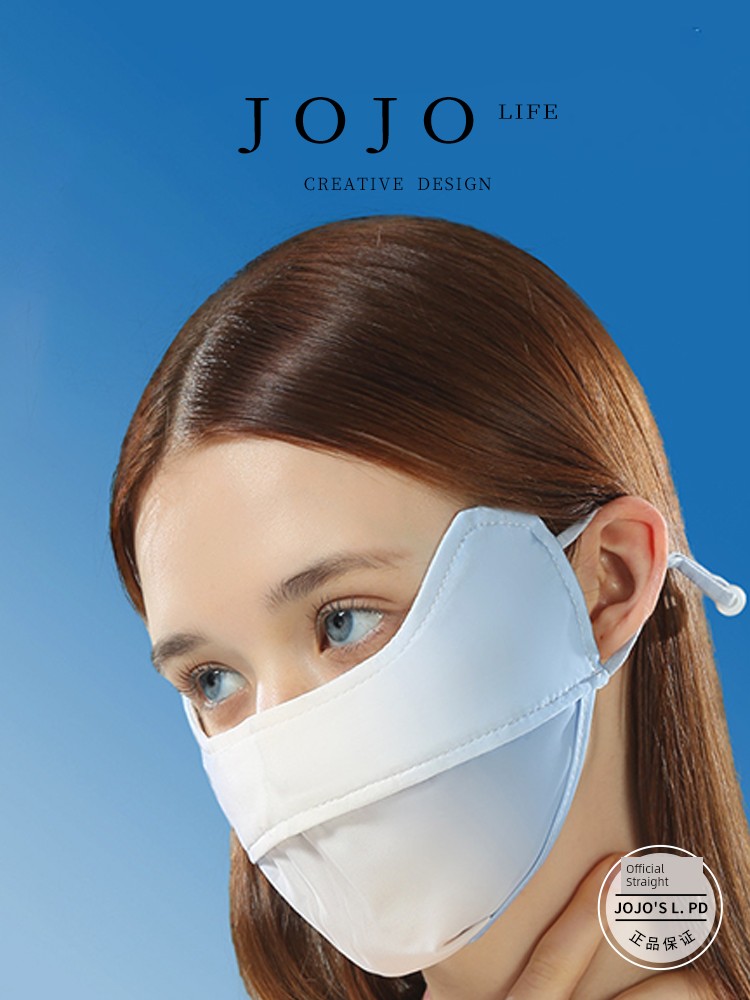 Jojo's L. Pd. Quick. Gradient Sunscreen Mask Simple Ice Silk Women Summer UV Protection | Come on