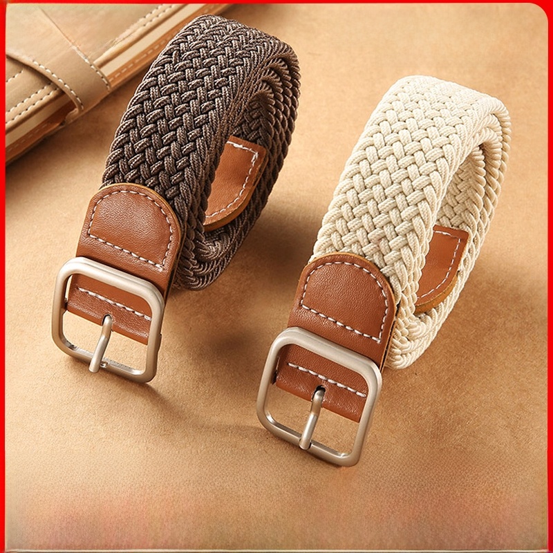 Canvas Woven Men and Women Neutral Casual Student Belt