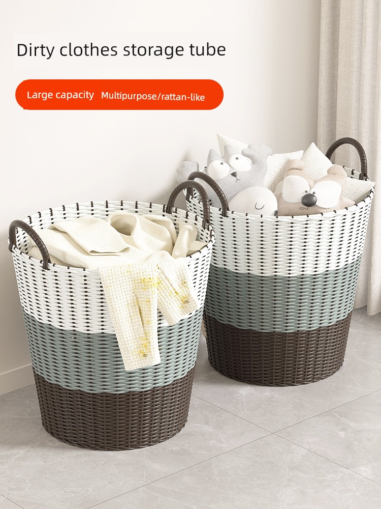 Dirty Clothes Basket For Home Large Capacity Extra Large Clothing Storage Basket Handy Gadget Fancy Cute Creative Laundry Basket
