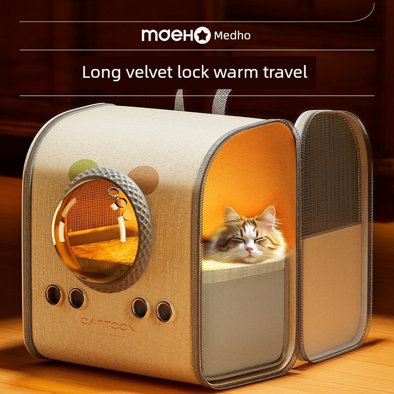 Winter Heattech Travel Miracle Baby Sponge Anti-Stress Cat Bag