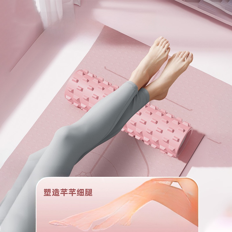 Muscle Leg Slimmer Professional Roll Back Wheel Foam Roller