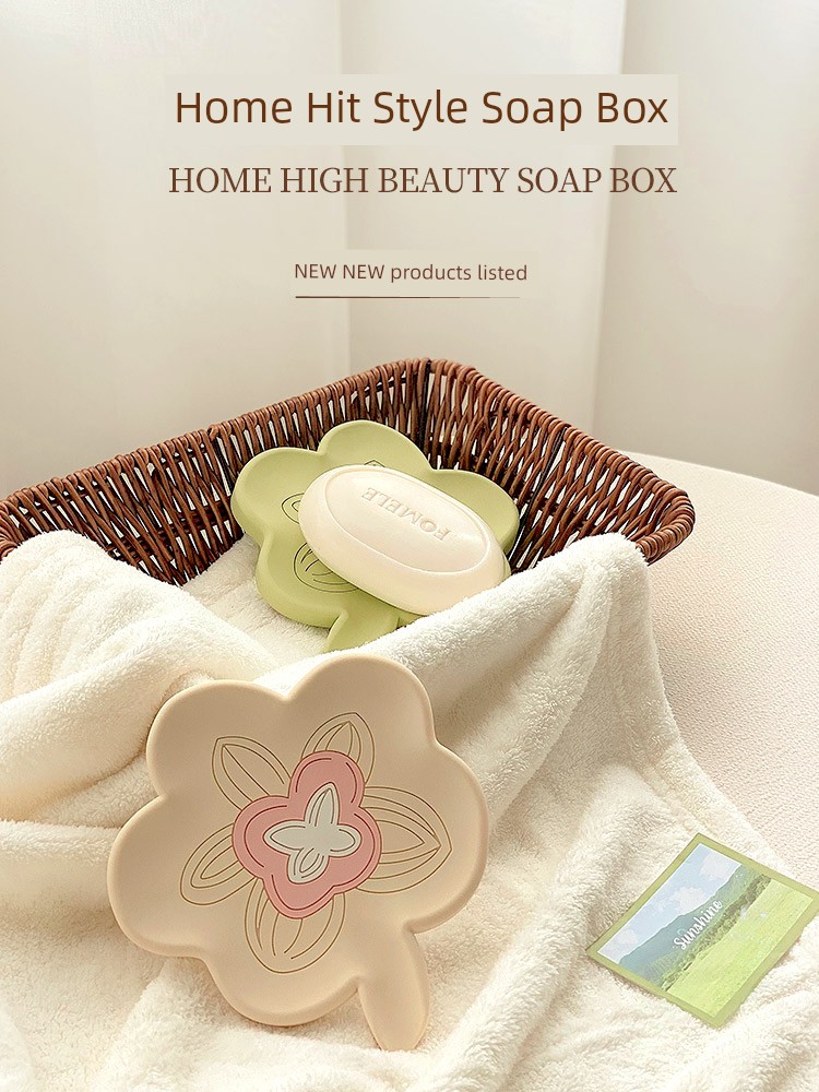 Wash Basin Diversion Type Silicone Storage Handy Gadget Soap Dish