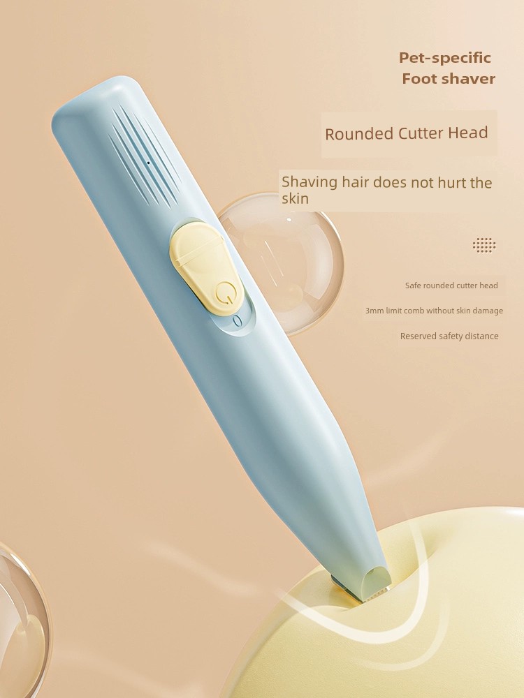 Pet Cat Foot Shaving Device Pet Dog Shaving Trimmer Repair Dog Sole Handy Gadget Shaving Clippers Electric Clipper