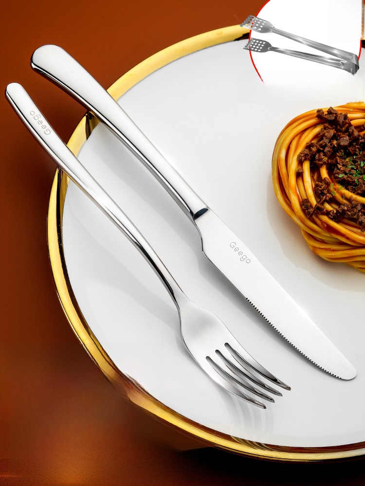 Thick Cutlery Steak Three-Piece Set 316 Stainless Steel