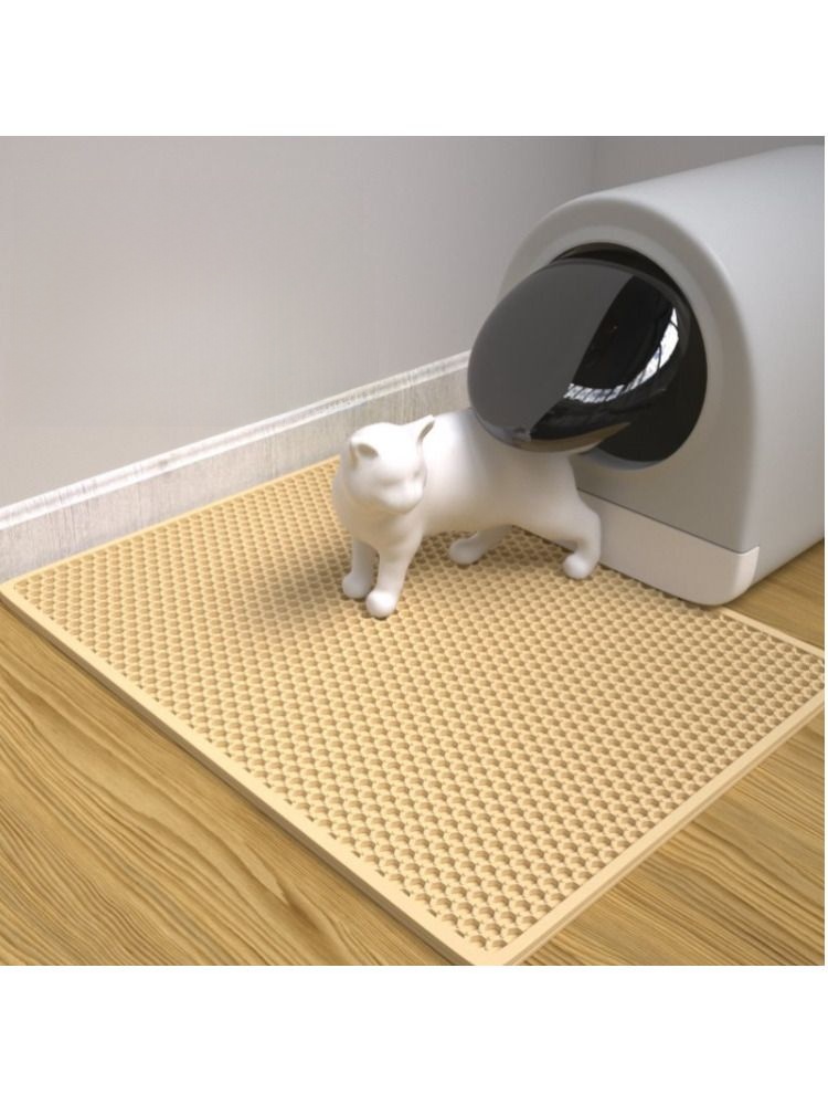 Anti-Splash Oversized Double-Layer Filter Cat Litter Pad