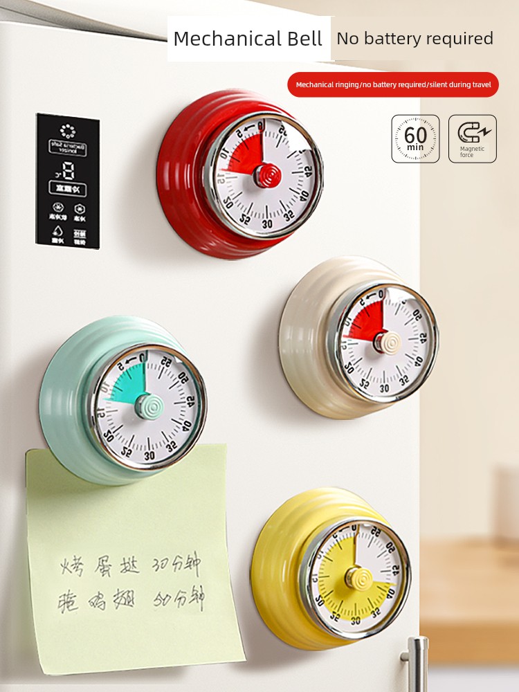 Magnetic Self-Discipline Timer for Mechanical Kitchen