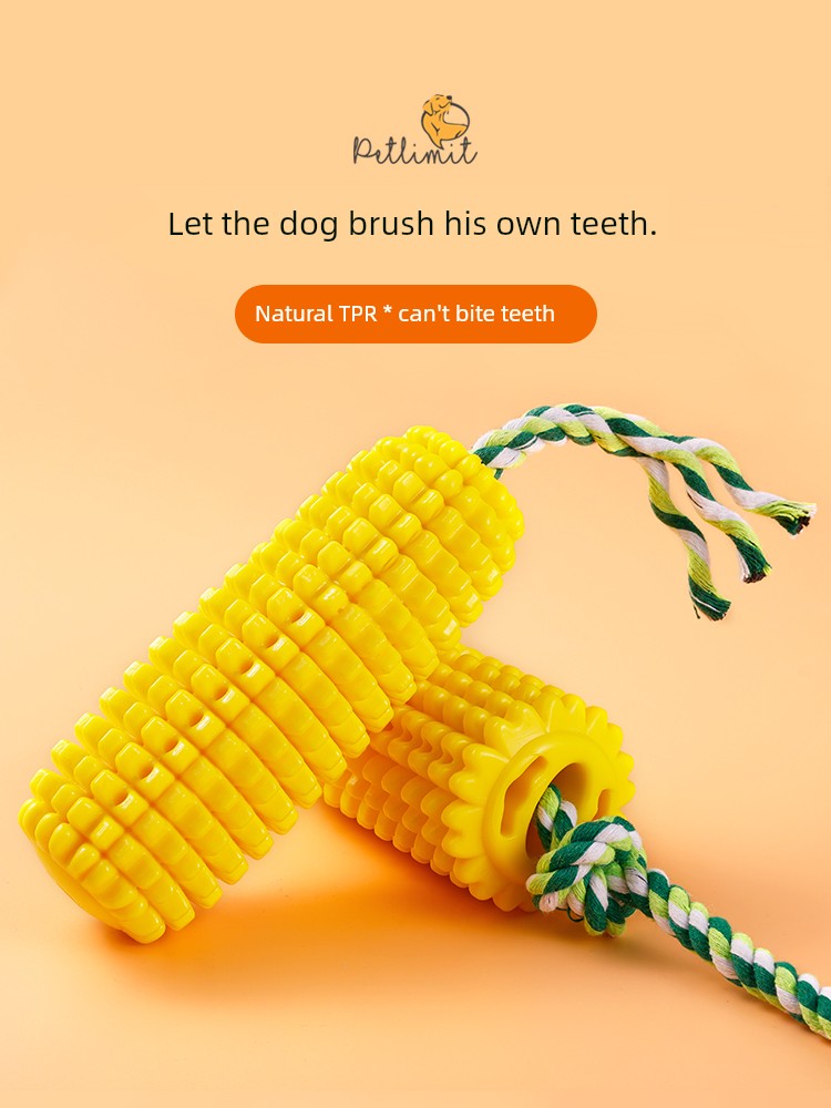 Dog Toy Molar Long Lasting Knot Ball Teddy Border Collie Tug of War Funny Dog Handy Gadget Small, Medium and Large Dogs Pet Relieving Boredom