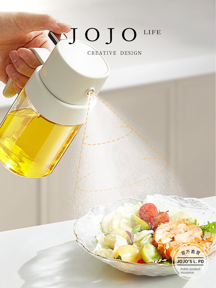 Jojo's L. Pd. Mr. Grocery. Oil Spray Pot Glass without Hanging Oil Atomization Pressing Soy Sauce Seasoning | Agricultural Machinery