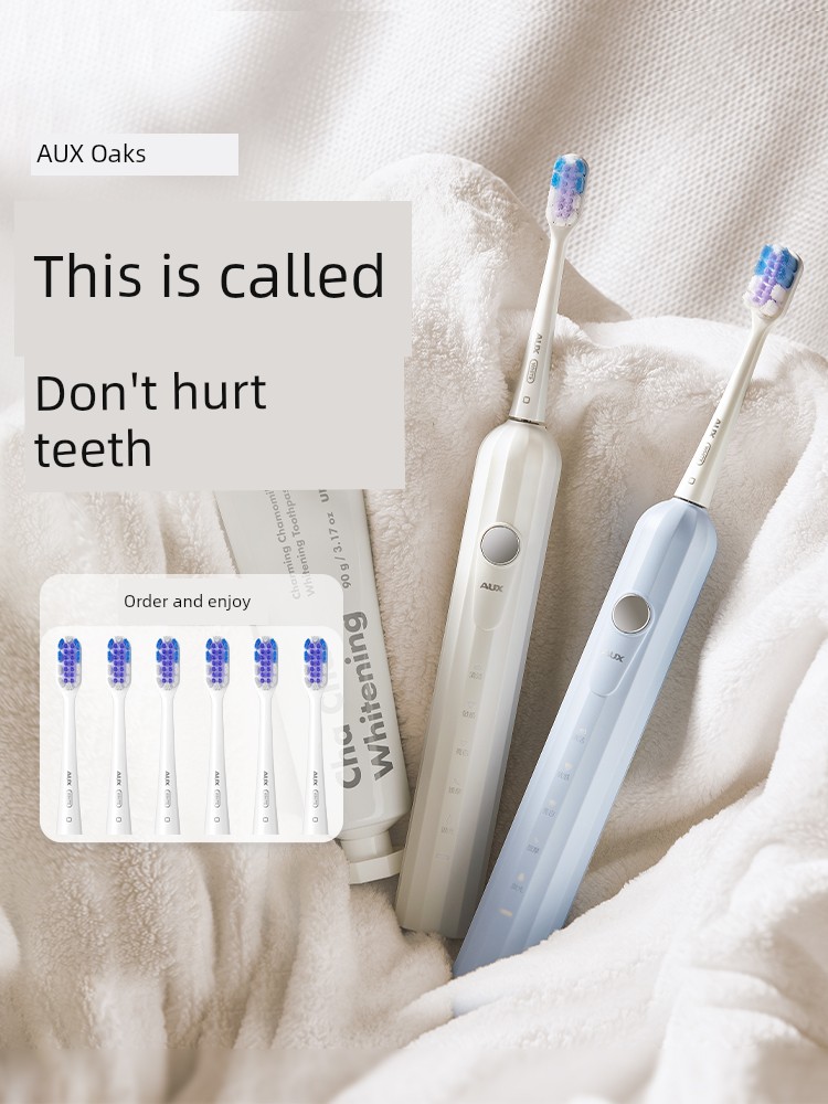 Ox Electric Toothbrush Adult Automatic Intelligent Sonic Fine Soft Fur Men and Women Couple Suit Official Authentic Products
