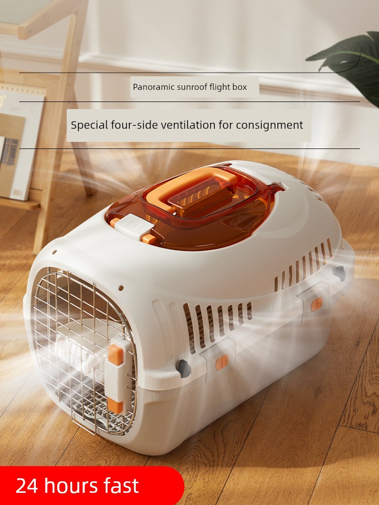 Portable Dog Crate Small and Medium-Sized Dogs Pet Flight Case
