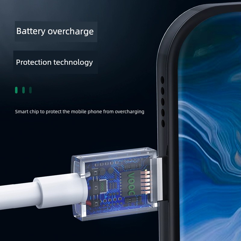 Подходит для кабеля данных Oppo Flash Charge R17, кабеля зарядки R15 Android Type-c, быстрой зарядки 7, мобильного телефона K5, быстрой зарядки R15, зарядного устройства R9, кабеля Reno5, специального R11s, длинного R9splus, нейтрального 6