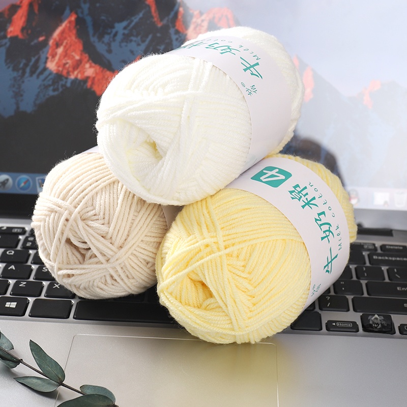 DIY Crochet Thread Doll Baby Material Package Combed Cotton