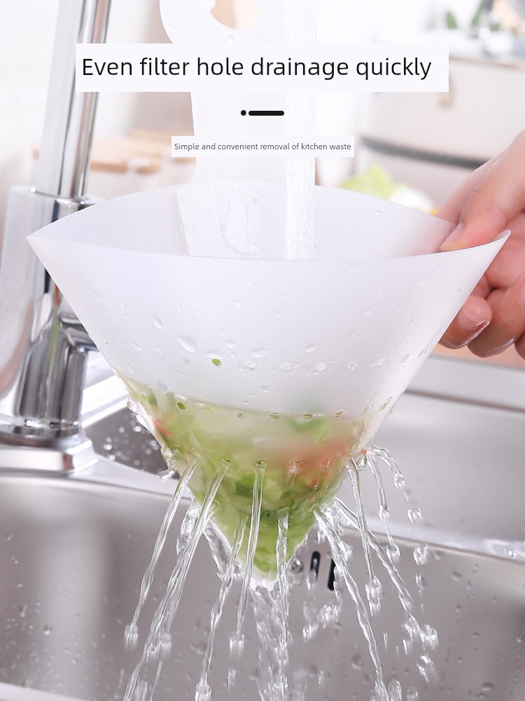 Kitchen Disposable Dishpan Leftovers Cleaning Gadget