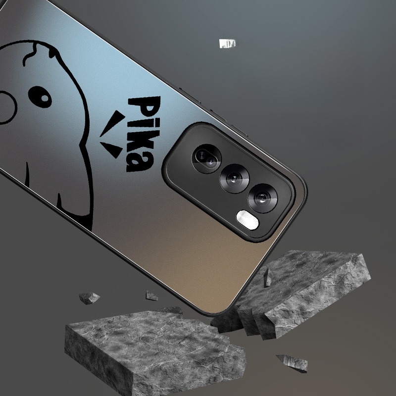 Skin Feeling Drop-Resistant Heat Dissipation Frosted Personality Stain-Resistant Phone Case