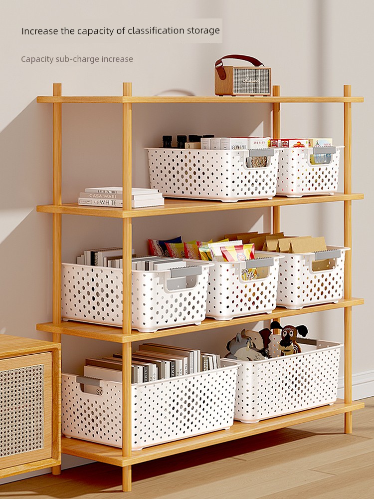 Taili Japanese Toy Plastic Kitchen Desktop Storage Basket