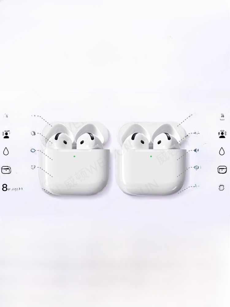Bluetooth Headset Wireless 2024 New Arrival Official Authentic Products Huaqiang North Air4 7 7 Generation for Apple Iphone16