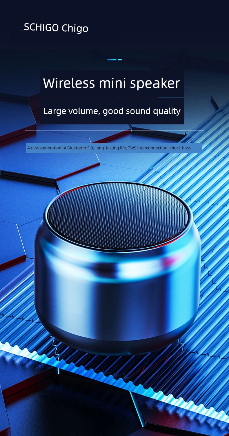Compact Car Bluetooth Speaker - Wireless & Portable