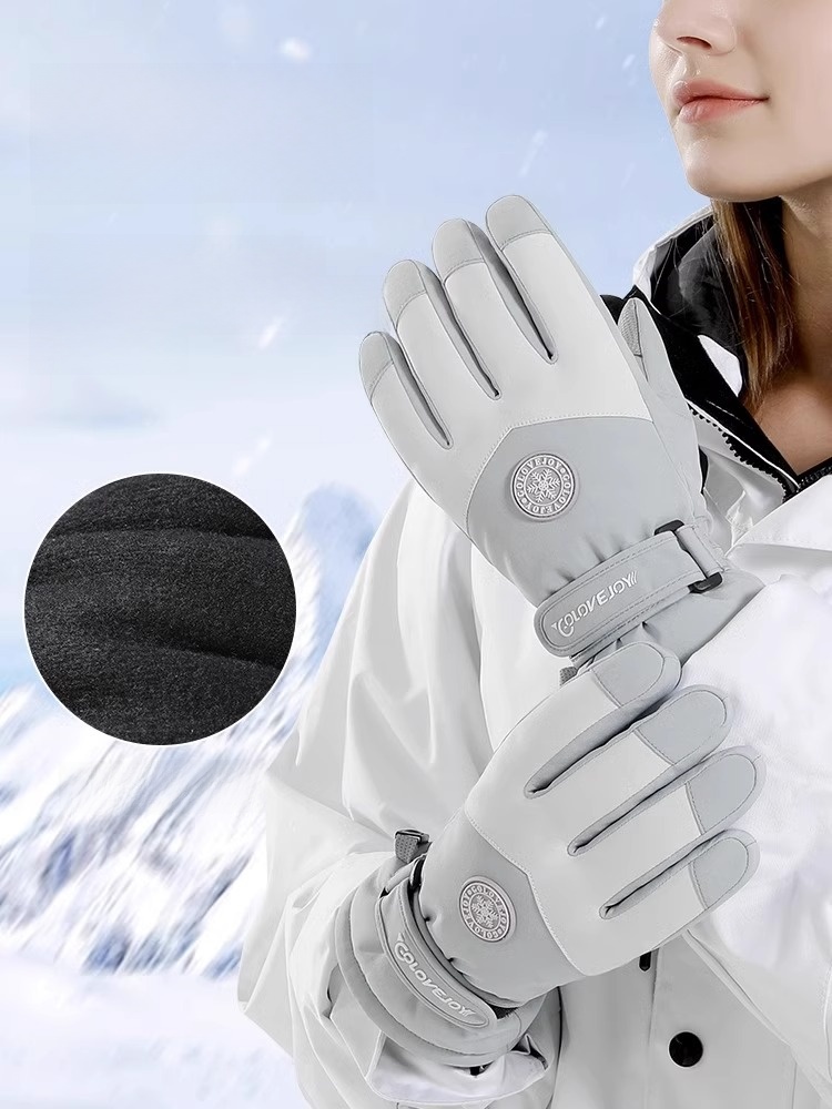 minus 40 Degrees Fleece-lined Heattech Touch Screen Cycling Windproof
