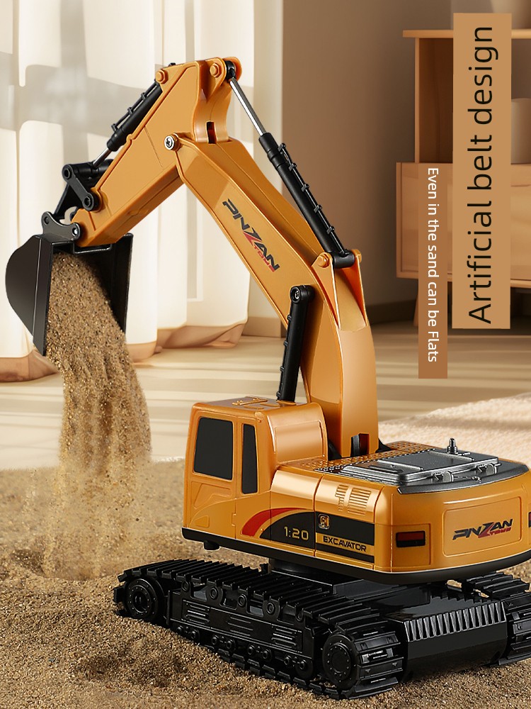 Engineering Vehicle Kids Birthday Gift Box Remote Control Excavator