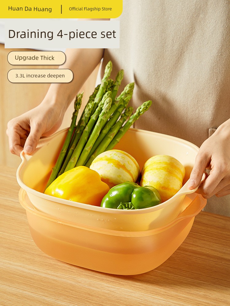 Kitchen King Drain Basket Fabulous Rice Washing Gadget Washing Basin