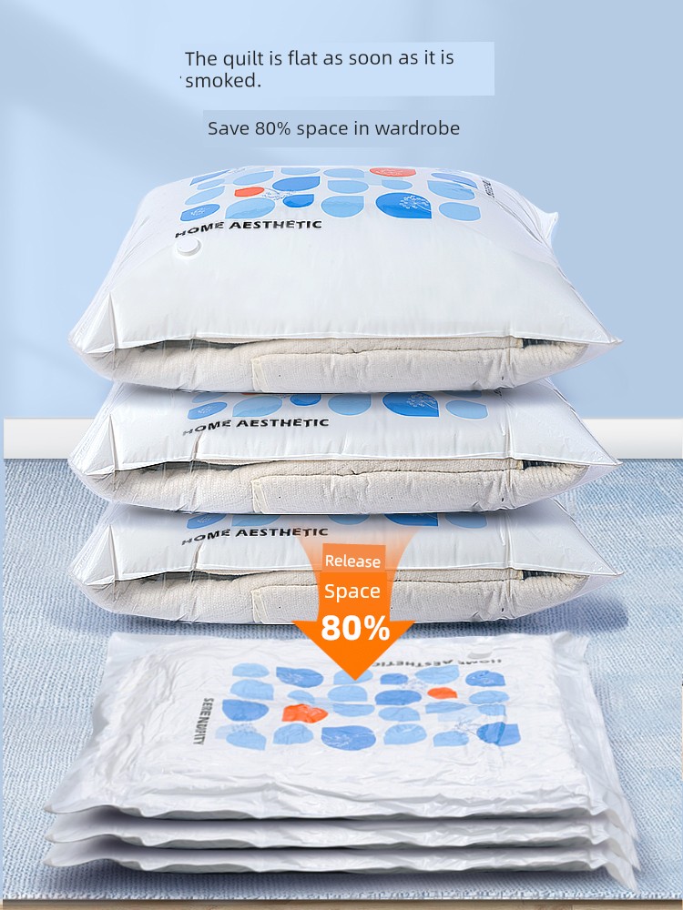 Storage Doctor Vacuum Compression Bag down Jacket Clothes Quilt Quilt Extra Large Buggy Bag For Home Thickened