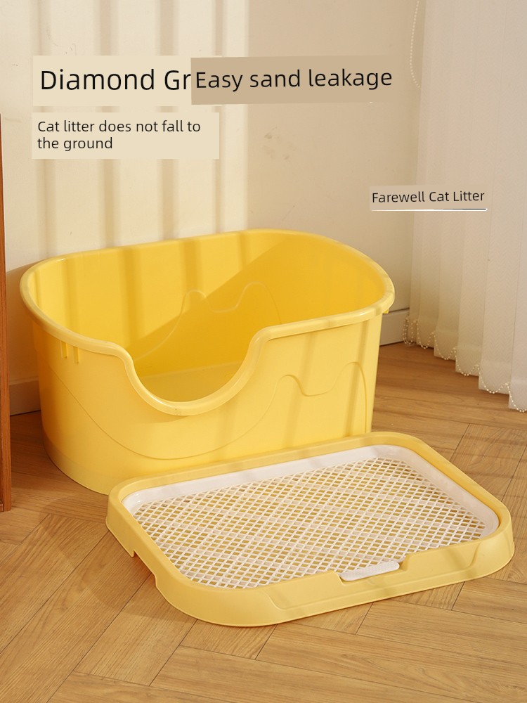 Litter Box Mat Sand Control Table Anti-Splash Cat Litter Mat Anti-out Cat Sand Control Mat Cat Sand Control Pedal