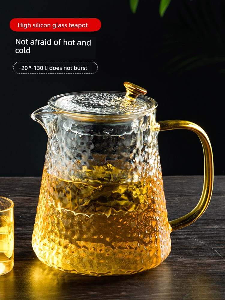 Glass Teapot High Temperature Resistant Electric Ceramic Stove Health Pot Tea Boiling Suit For Home 2024 New Arrival Tea Set Stove Teapot