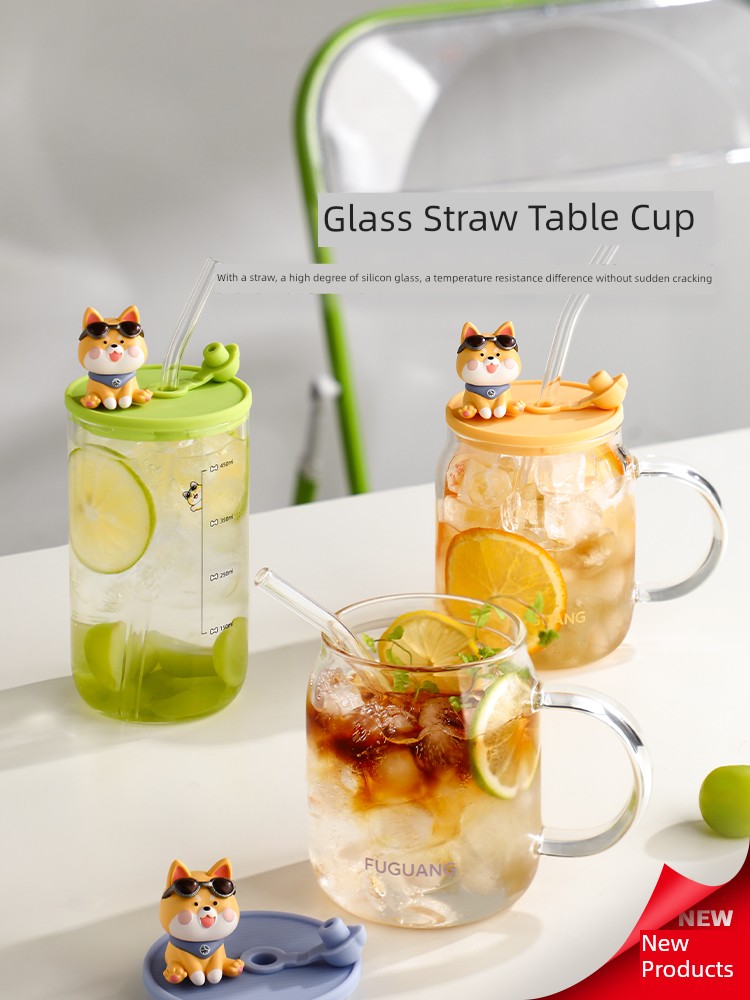 Fuguang Borosilicate Glass Portable Water Cup