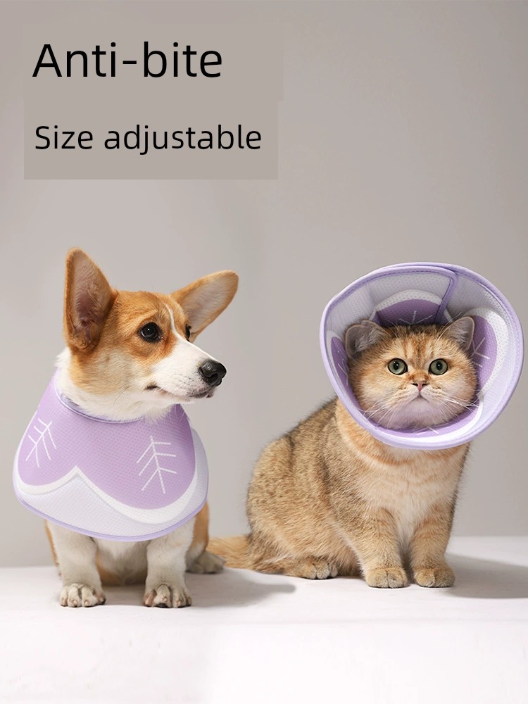 Soft Collar Elizabeth Anti-Bite Headgear Sterilization Cat