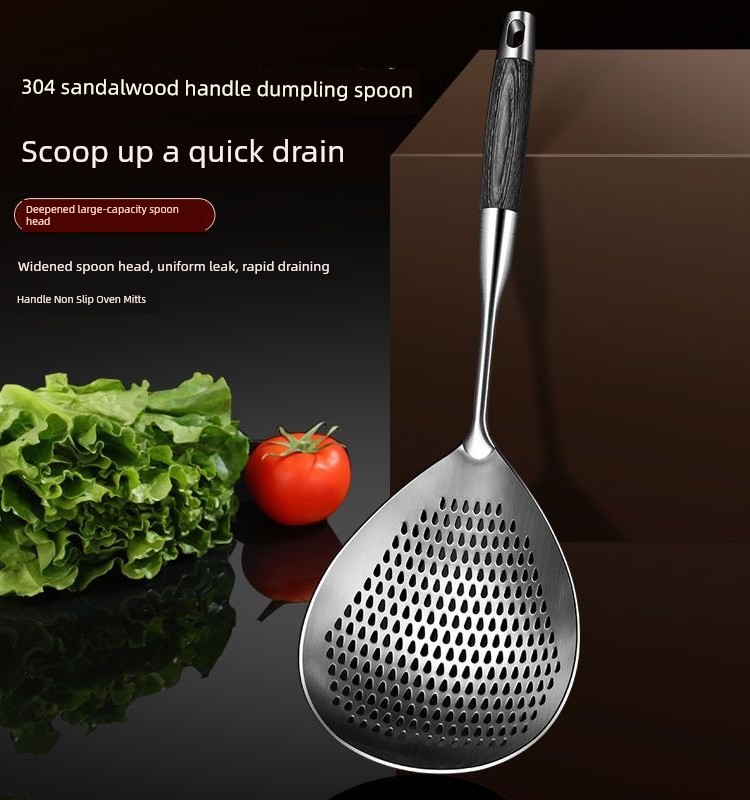 Scoop up Dumplings Spicy Hot Draining High Temperature Resistance Big Strainer