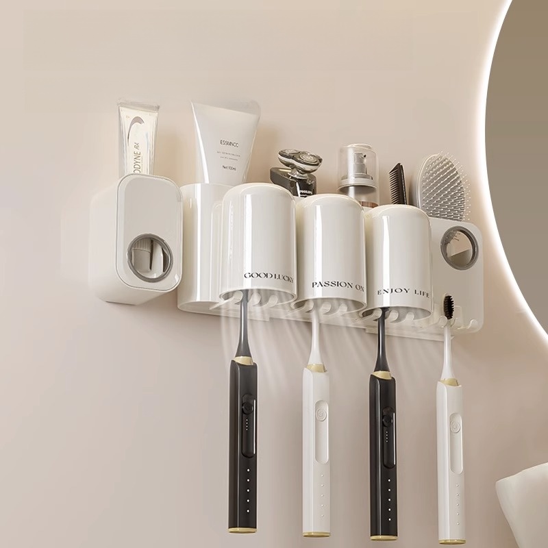 Youqin Hot Electric Hanging Cup Family Set Toothbrush Holder