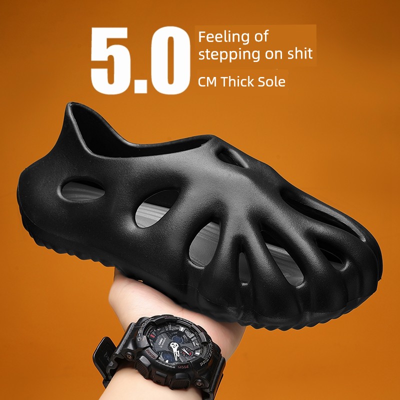 H8 Porous Shoes Men's All-Inclusive Outer Wear Slip-on Eva Sandals Men's Summer Outdoor Sports Drifting Sandals