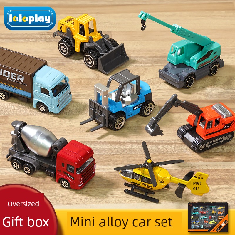 Mini Boys Artificial Kids Alloy Engineering Vehicle