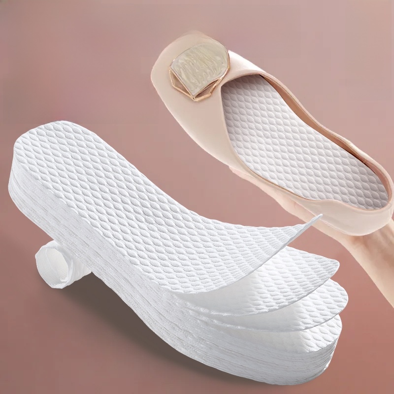 Disposable Wood Pulp Ultra-Thin Bare Feet Military Training Soft Sole Insole