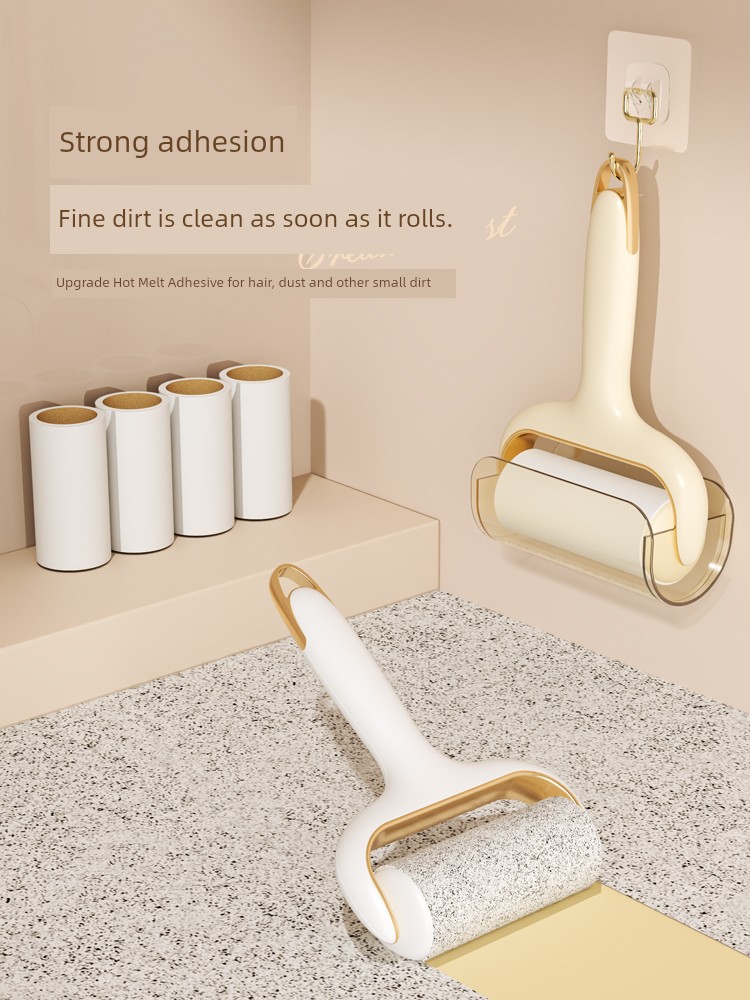 Roller Lent Remover Tearable Replacement Paper Strong Sticky to Cat Hair Bed Hair Clothes Cleaning Gadget Mini