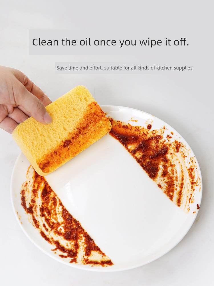 Jujiajia Cellulose Sponge Natural Strong Decontamination Spong Mop