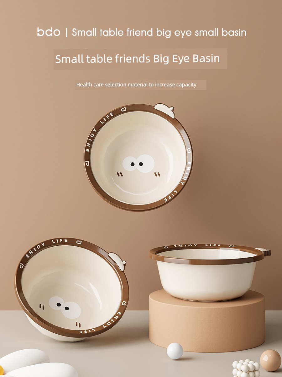 For Student Dormitory Three-Piece Set Kids Thickened Washbasin