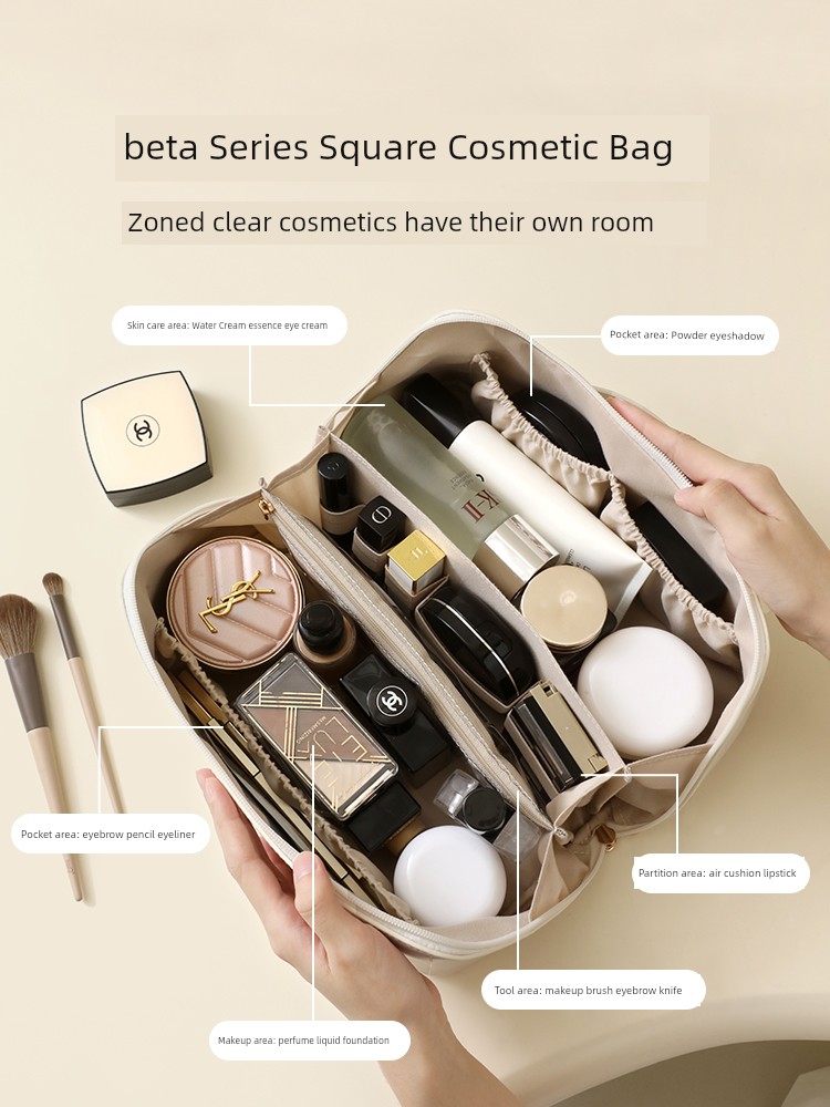 Portable Large Capacity Storage Travel Toiletry Bag Makeup