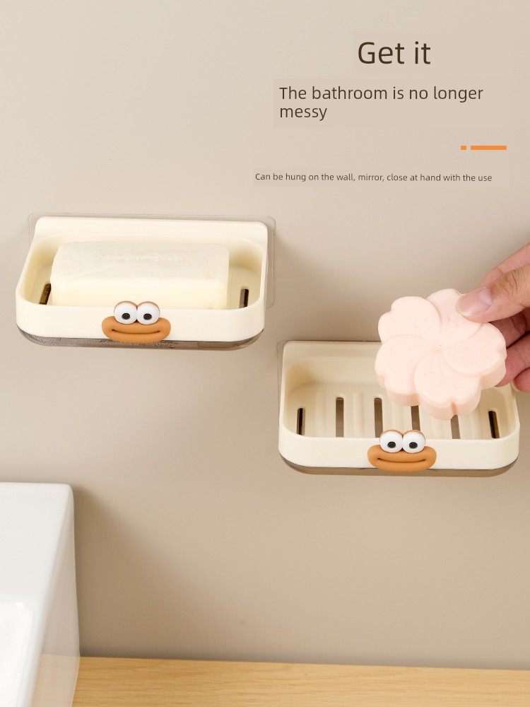 Double-Layer Draining Ideas Cute Bathroom Large Size Soap Dish