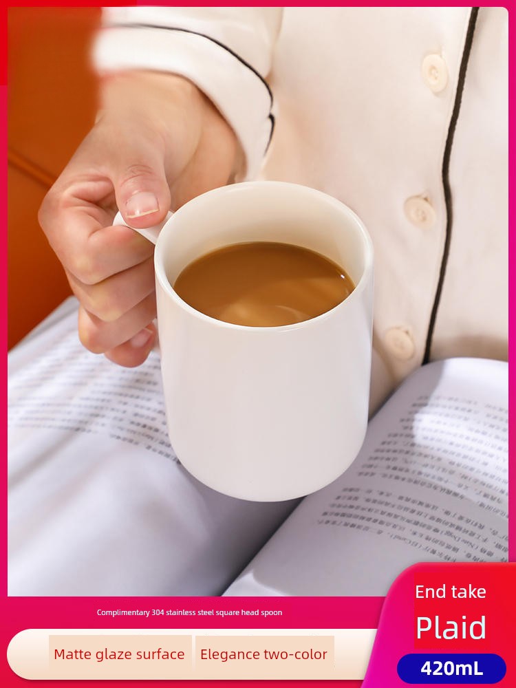 Fuguang Mug Stylish Trendy For Home Creative Ceramics
