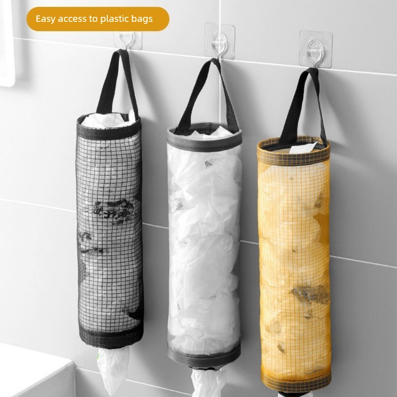Wall-Mounted Kitchen Garbage Bag Buggy Bag 1