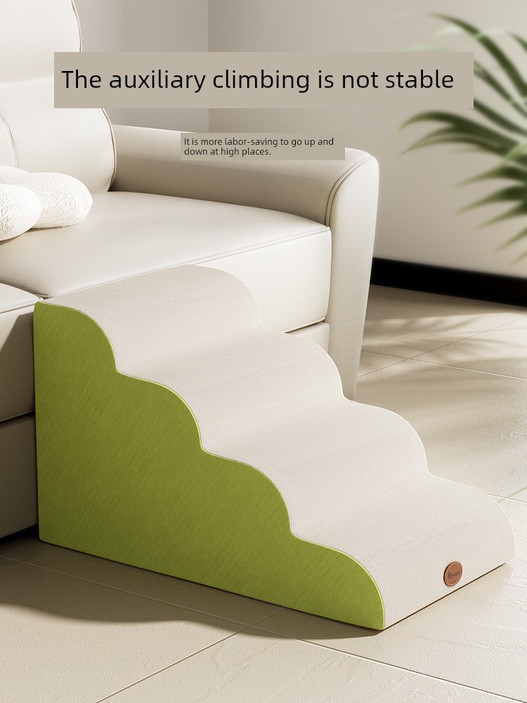 Step Removable and Washable Sofa Bed Side Ladder Puppy