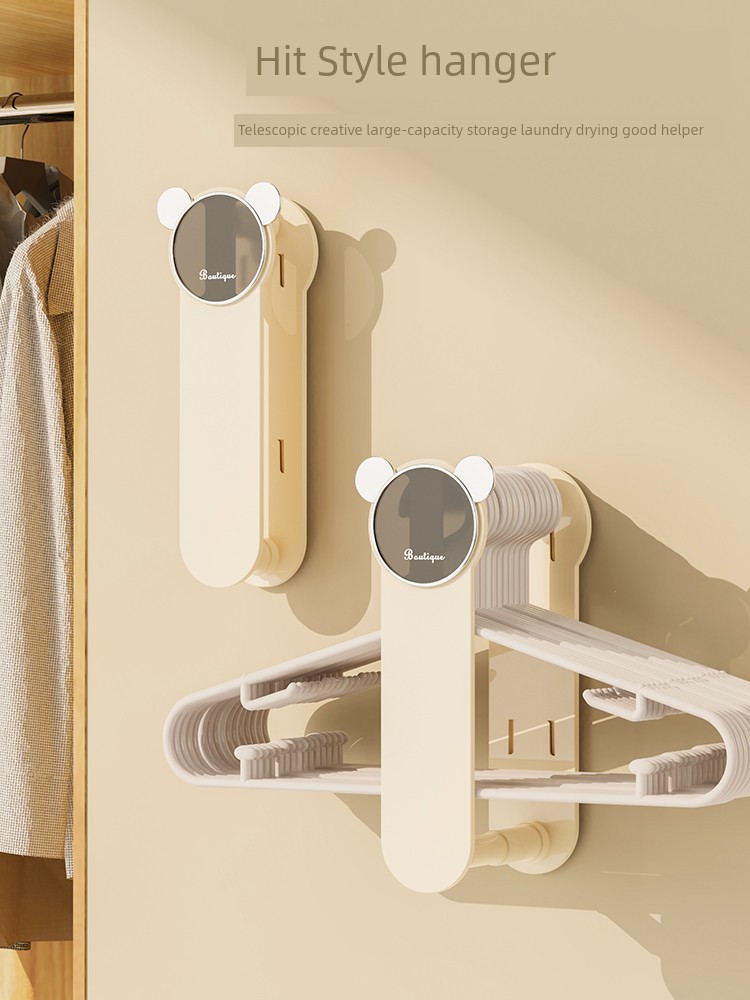 Storage Fantastic Hole-Free Balcony Retractable Hanger